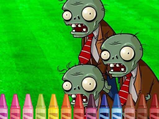 4GameGround   Zombie Coloring