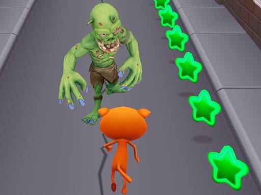 Angry Cat Run   Zombies Alley