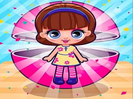 Cute Doll Open Egg