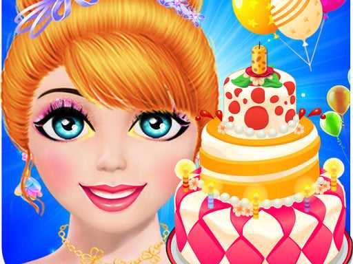 Cute Girl Birthday Celebration Party Girl Games
