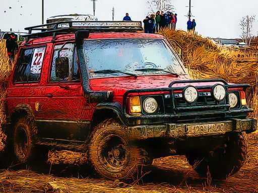Dirty Off Road Vehicles Jigsaw