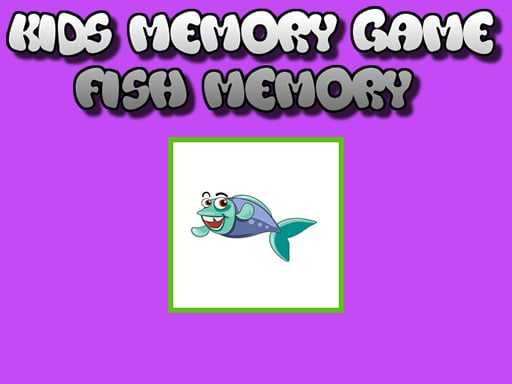 Fish Memory   Kids Learning Games