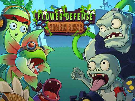 Flower Defense   Zombie Siege