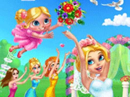Flower Girl Wedding Day   The Happiest Day