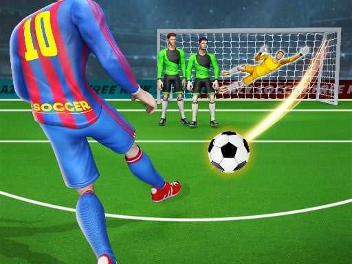 Football Kicks Strike Score Messi