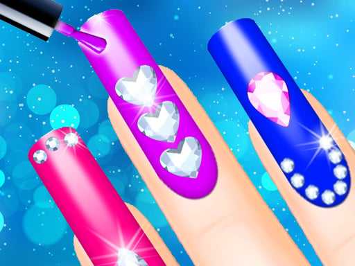 Glow Nails Manicure Nail Salon Game for Girls