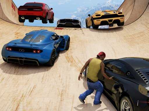 Gta V Stunt   Sky Driver 2