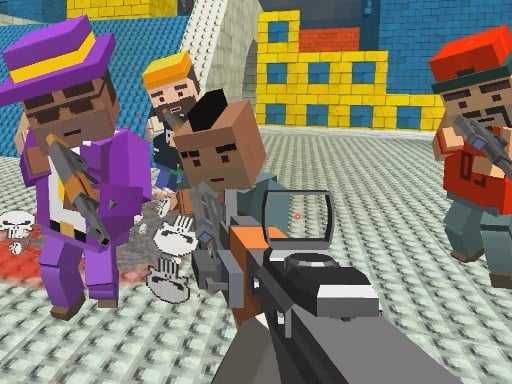 GunGame shooting warfare blocky combat