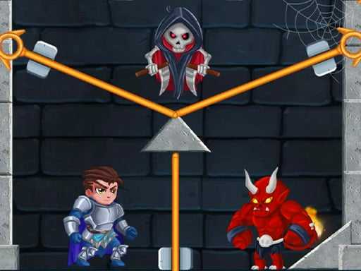 Hero Rescue    Pull the pin puzzle