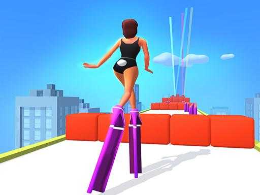 high tower heels rush run 3d fat pusher high heel