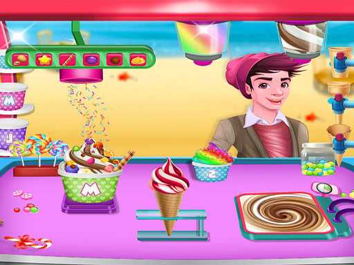 Ice Cream Maker   Make Sweet Frozen Desserts