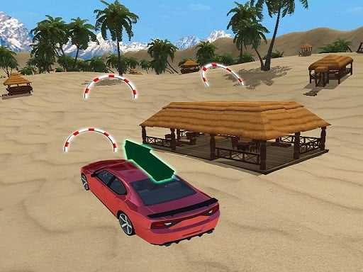 Incredible Water Surfing Car Stunt Game
