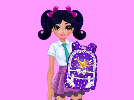 Jasmine and Elsa   School Bag Design Contest