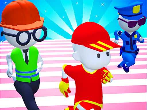 Knockout Fall Guys 3D Run   Royale Race