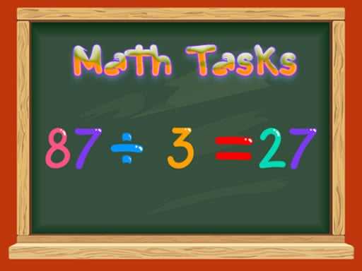 Math Tasks  True or False
