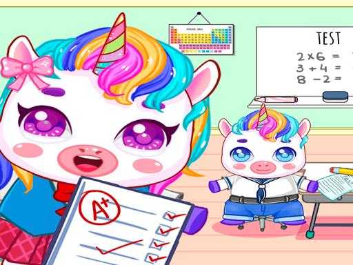 Mini Town My Unicorn School Kids Games 2021