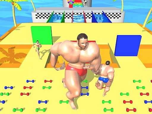 Muscle Race 3D  Smash Running Game
