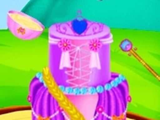 Princess Dress Cake   Fondant Cakes