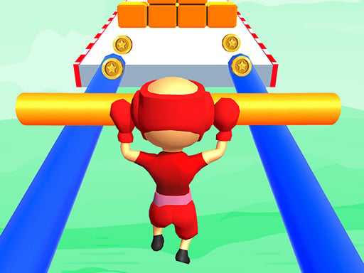 Roof Rails 3d fat pusher giant roof rush rail run