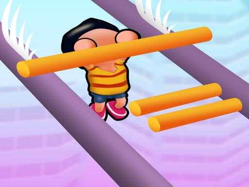 Roof Run Slide Roof Rails   simple fun game