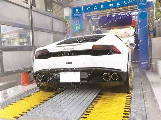 Smart Car Wash Service  Gas Station Car Paint Sho