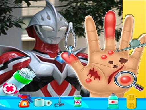 Ultraman Hand Doctor   Fun Games for Boys Online